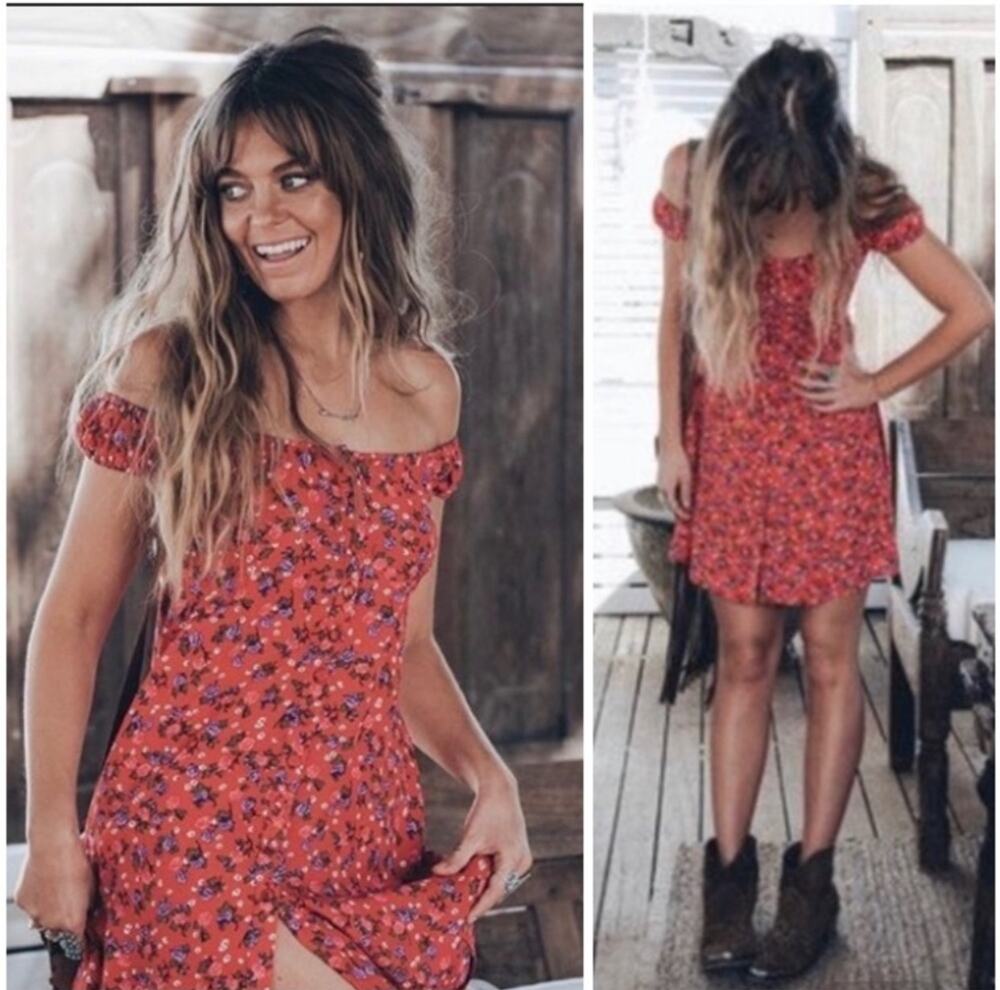 Spell Rambling Rose Vintage Mini Dress
